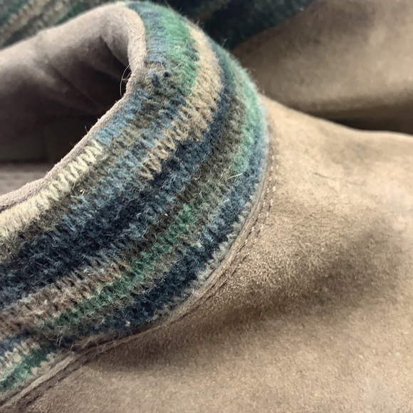 Dansko Gray Blue Green Sweater Top Mule Clog Sz 38. DAN0196B - Picture 10 of 11